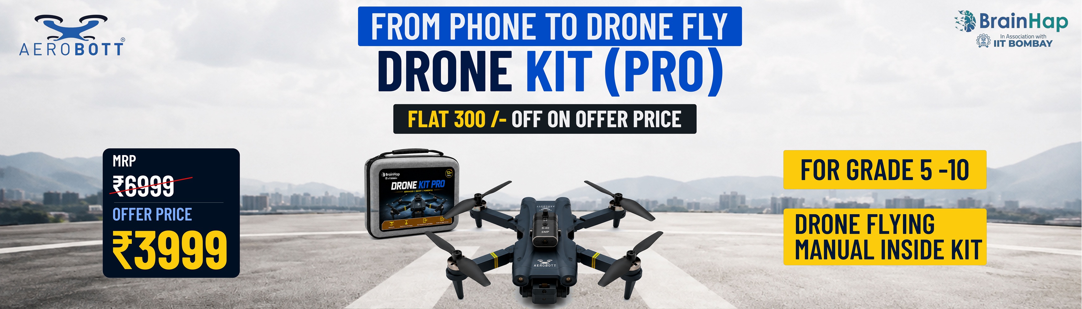 From Phone to Drone Fly - Drone Kit Pro